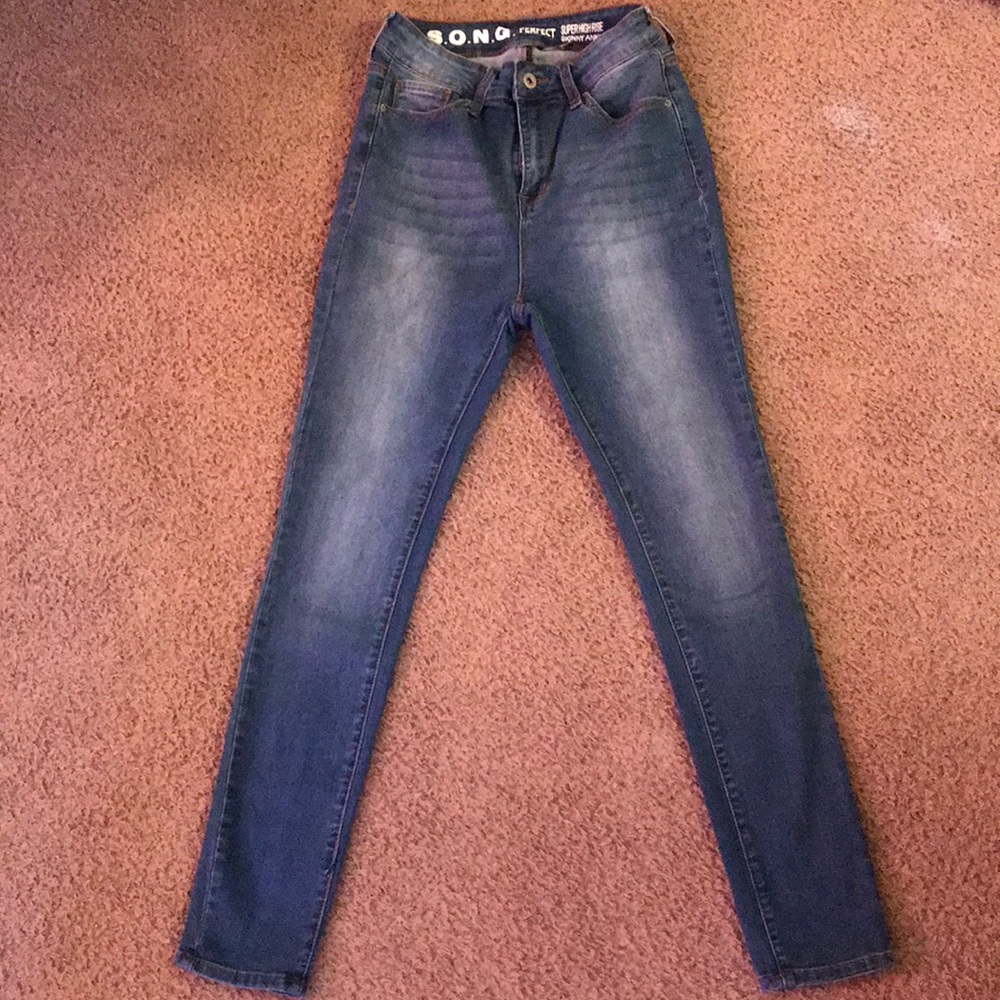 S.O.N.G. Super High Rise Skinny Jeans
